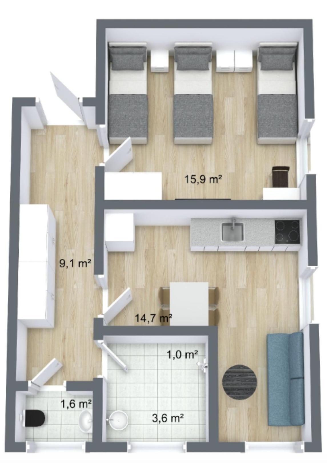 Wuerzburg Altbau-Citylofts المظهر الخارجي الصورة